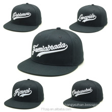 3D Embroidery Organic Hip-Hop Customized 5/6 Panel Snapback Hats